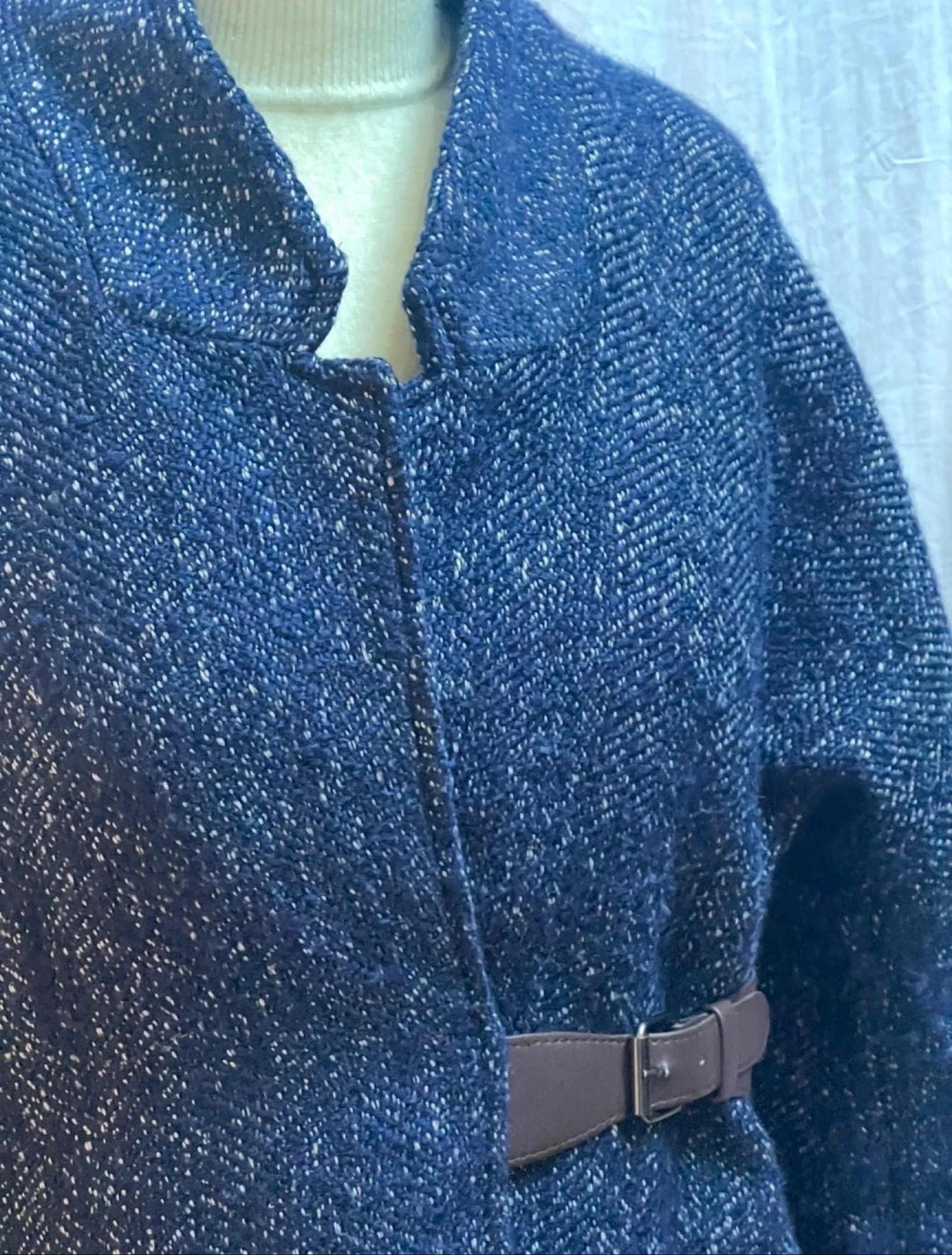 Minspri vest met twee kleuren van gemengde wol – photo 7